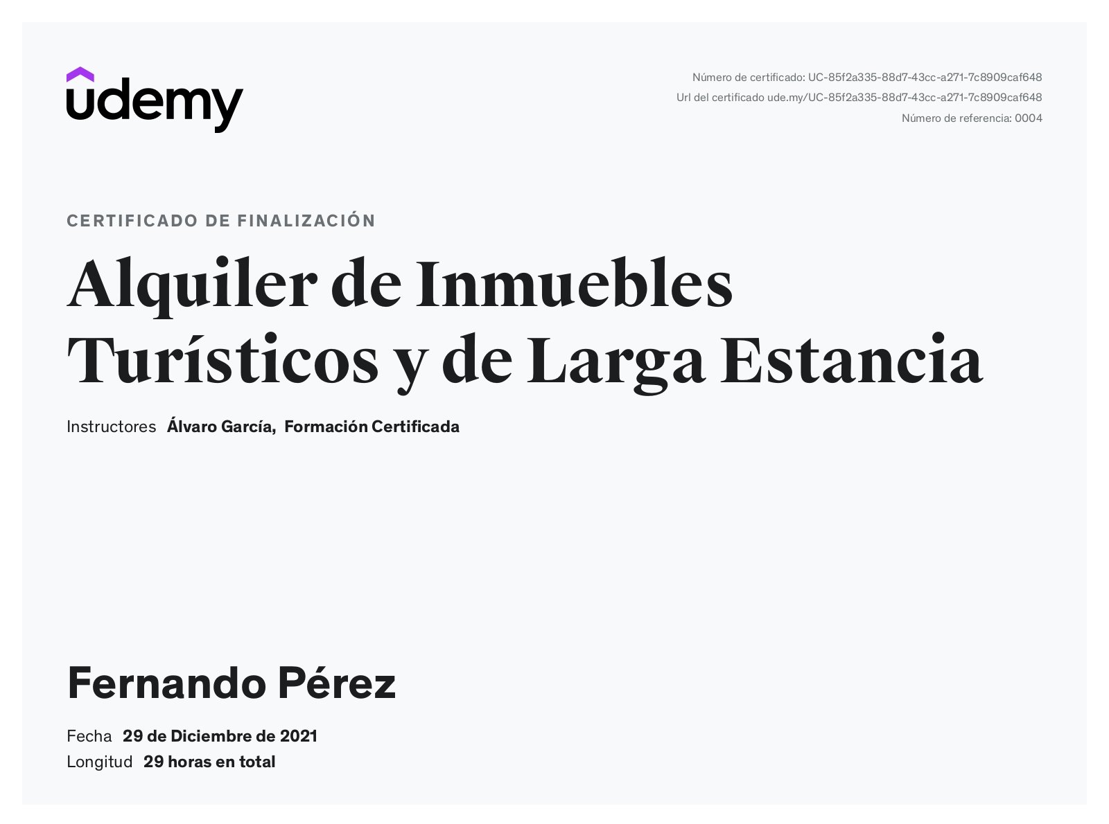 Certificado en Alquiler de Inmuebles Turísticos y de Larga Distancia - Fernando Andrés Pérez Alarcón - Consulta Mis Inmuebles S.A.S. | Tu nuevo comienzo empieza hoy! Certificado en Alquiler de Inmuebles Turísticos y de Larga Distancia - Fernando Andrés Pérez Alarcón - Consulta Mis Inmuebles S.A.S. | Tu nuevo comienzo empieza hoy!